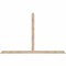 Ekena Millwork Portland Smooth Timber Gable Bracket, Douglas Fir, 84"W x 53"H x 1 1/2"D x 3 1/2"F, 15/12 Pitch GBW084X53X0204POR00SDF - alternate 1